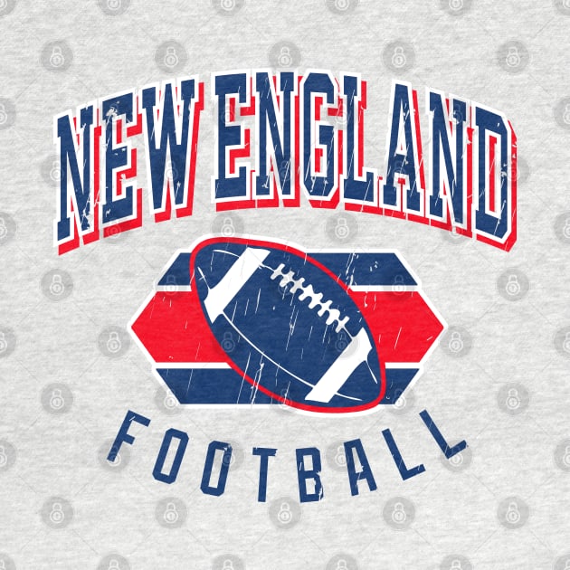 Vintage New England Football by funandgames